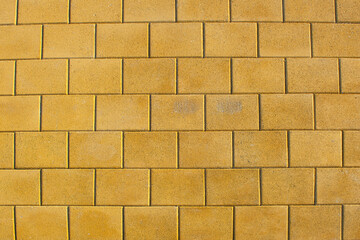 Obraz premium colored paving stones. Different angled paving stones. Colorful tiling