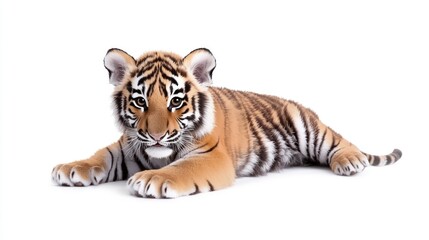 Obraz premium Adorable Tiger Cub