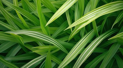 Lush Green Foliage Texture Background Image Vibrant Natural Leaf Pattern