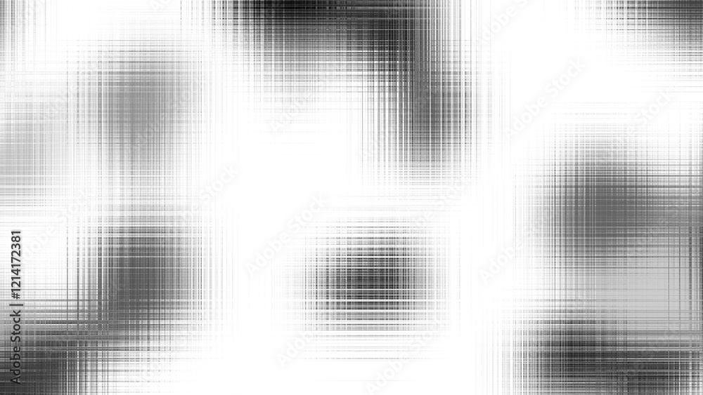Poster Modern abstract overlay transparent background texture with layers of black and gray transparent material in grunge lines in random geometric
