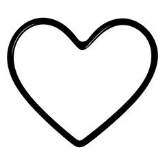 Love symbol vector image. Illustration of the valentine day symbol.Heart shape for valentine day design element.Heart flat style Vector Love Symbol Valentine's Day isolated on white background.
