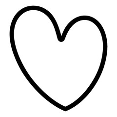 Love symbol vector image. Illustration of the valentine day symbol.Heart shape for valentine day design element.Heart flat style Vector Love Symbol Valentine's Day isolated on white background.
