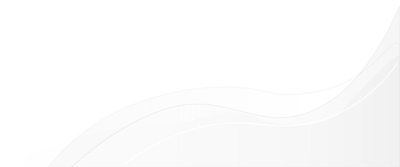 Vector white wave abstract background for website, banner, poster, brochure.