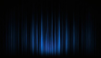 Blue light lines and sparkles on black background
7