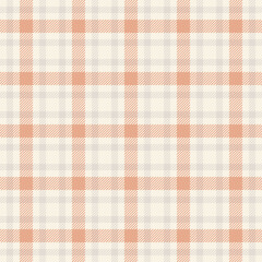 Elegant peach and gray plaid pattern.  Perfect for textile design, website backgrounds, stationery, or packaging. Soft, muted tones create a sophisticated and calming aesthetic.