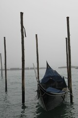 Gondola in Misty Venice
