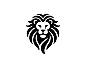 Lion Logo Design Vector Template.