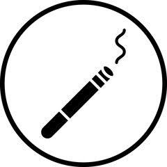 Smoking Vector Icon Style