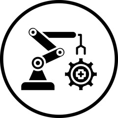 Health Automation Vector Icon Style
