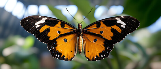 Captivating butterfly display nature reserve wildlife photography lush environment close-up perspective beauty of nature