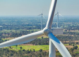 Wind energy and sustainable power generation with wind turbines, Eco-friendly solutions for...