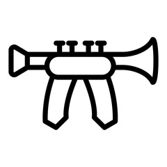 Royal Horn Vector Design Icon Style