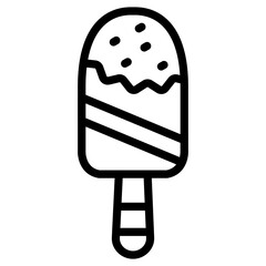 Popsicle Vector Design Icon Style