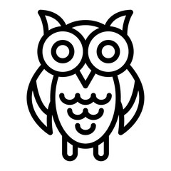 Owl Vector Design Icon Style