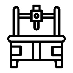 Wood milling Vector Design Icon Style