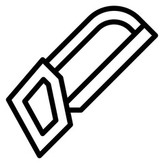 Hacksaw Vector Design Icon Style