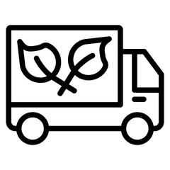 Eco Transport Vector Design Icon Style