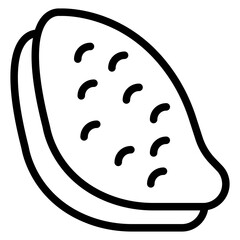 Sweet Potato Vector Design Icon Style