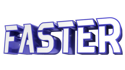 Realistic Faster 3d Text