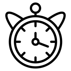 Timer Vector Design Icon Style