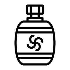 Irrigation Tank Vector Design Icon Style