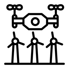 Precision Agriculture Vector Design Icon Style