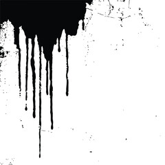 Black and White Abstract Grunge Texture background Vector