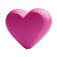 love heart symbol isolated on transparant or white background