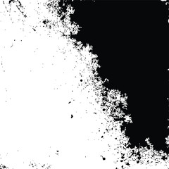 Black and White Abstract Grunge Texture background Vector
