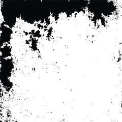 Black and White Abstract Grunge Texture background Vector