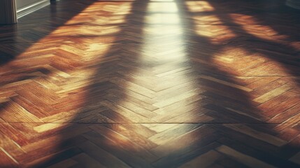 Floor wood parquet. Flooring wooden seamless pattern. Design laminate. Parquet rectangular tessellation. Floor parquetry plank. Hardwood tiles.