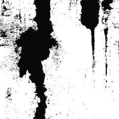 Black and White Abstract Grunge Texture background Vector