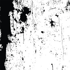 Black and White Abstract Grunge Texture background Vector