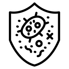 Immune system Vector Design Icon Style