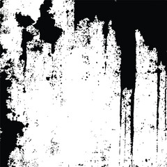 Black and White Abstract Grunge Texture background Vector