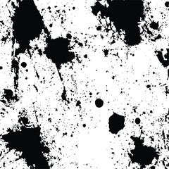 Black and White Abstract Grunge Texture background Vector
