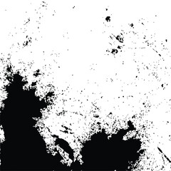 Black and White Abstract Grunge Texture background Vector