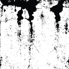 Black and White Abstract Grunge Texture background Vector