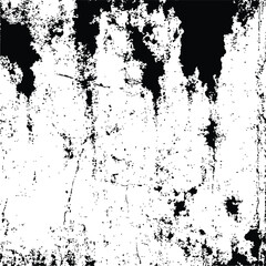 Black and White Abstract Grunge Texture background Vector