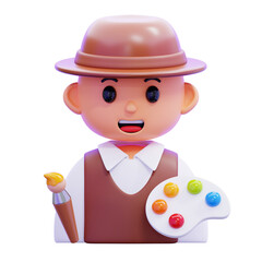 PAINTER 3D ILLUSTRATION