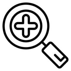 Fototapeta premium Search Vector Design Icon Style