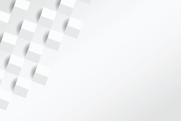 White and grey paper style background 