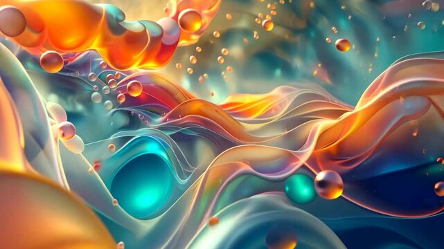 parametric waves, background, wallpaper