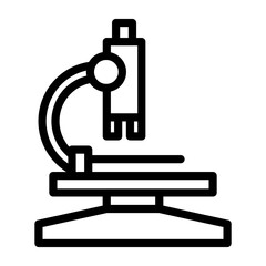 Microscope Vector Design Icon Style