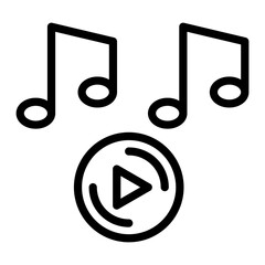 Play Vector Design Icon Style