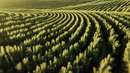 Fototapeta premium field_of_solar_panels_sustainable_energy_environme
