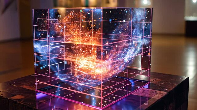 Digital space for exploring multidimensional geometry