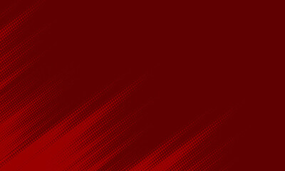 red halftone on dark red background. Vector dotted sparkles or halftone shine pattern texture Pop Art Style Background. vector background