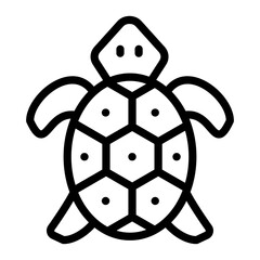 Obraz premium Sea Turtle Vector Design Icon Style