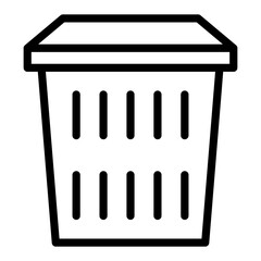 Trash bin Vector Design Icon Style
